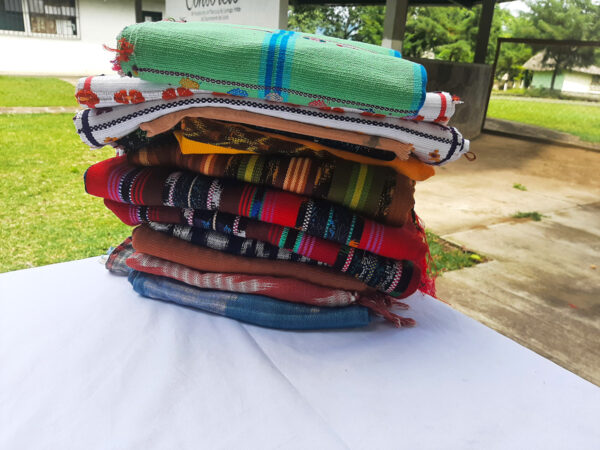 Variety of traditional fabric